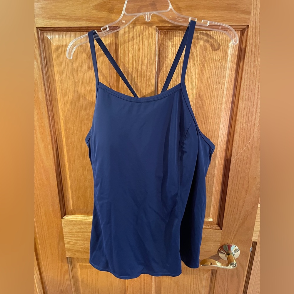 Chic Navy Women's Strappy Bodysuit